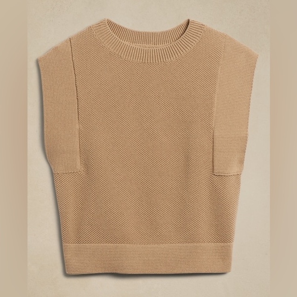 Banana Republic Textured Sweater Tank M